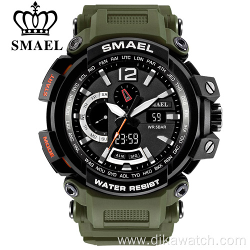 SMAEL Top Brand Luxury Sport Watch Men Digital